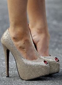 женски обувки с висок ток 7