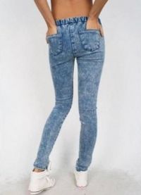 jeansy damskie z elastyczną1