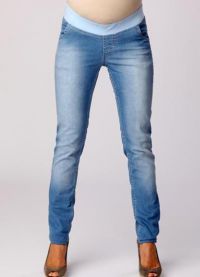 dámské jeansy s elastickým vzorem5