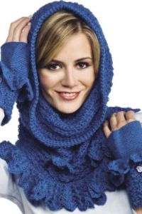 Женске плетене шалове 3