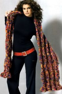 Женске плетене шалове 4