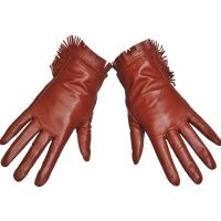 Damskie skórzane rękawiczki 2