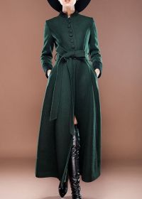Ženský dlouhý kabát 9