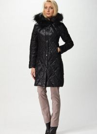 dámská dlouhosrstá kabát s kapucí5