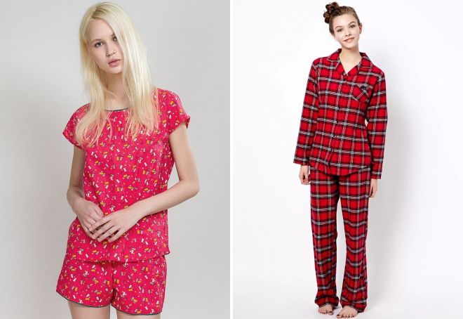 stylové dámské pyžamo