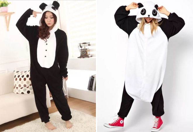 женски пижами панда