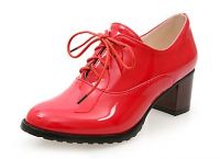 Žene patentne kožne cipele 8