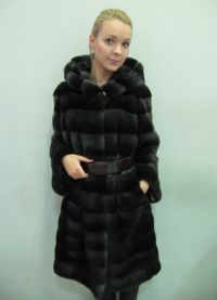 Женска къс палто с качулка 7