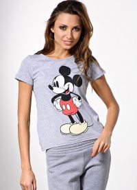 Ženska majica s kratkimi rokavi Mickey Mouse10