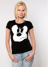 Ženska majica s kratkimi rokavi Mickey Mouse1