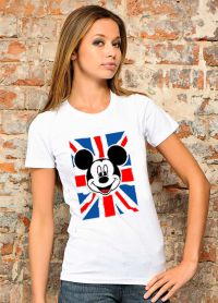 Ženska majica s kratkimi rokavi Mickey Mouse