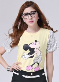 Ženska majica s kratkimi rokavi Mickey Mouse8