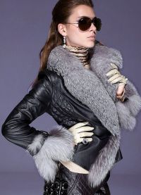 Ženski izolirani usnjeni jakni9