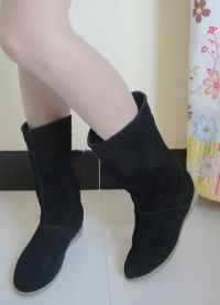 ženske zimske škornje s širokim nogami