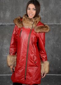 женско зимно палто холофибър 9
