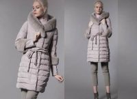 Dámské zimní kabáty na syntetické zimní zimě s fur3