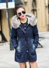 ženske zimske traperice jakne s fur14