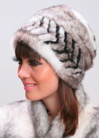женски зимни шапки от кожа 2