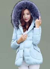 dámská zimní bunda s kapucí na syntetické zimě13