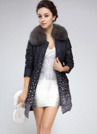 dámská zimní bunda s kapucí na syntetické zimní zimě17