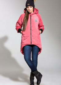 dámská zimní bunda s kapucí na syntetickém zimě8