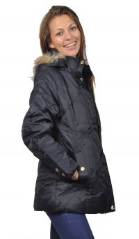 Женска зимска јакна са капуљачом 3