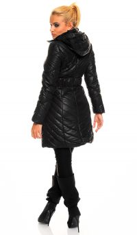 Ženska zimska jakna s kapuljačom 5