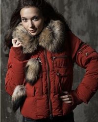 Ženska zimska jakna s krznom 1