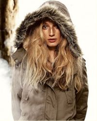 Ženska zimska jakna z krznom 2