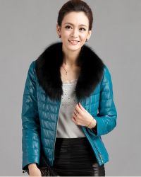 Ženska zimska jakna s krznom 5