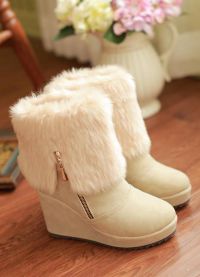 женски зимни къси обувки6