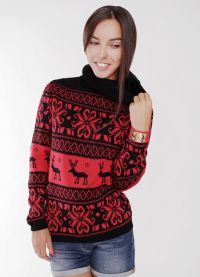 женски зимски џемпер 42
