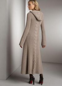 ženska vunena kaputa s kapuljačom 4
