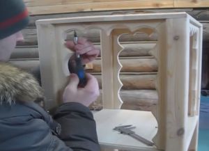 Стара дрвена полица с властитим рукама21