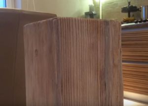 Antykwarski drewniany bookcase z ich własnymi rękami26