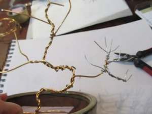 DIY wire tree 10