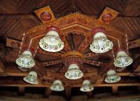 Dřevěné stropní lustry4