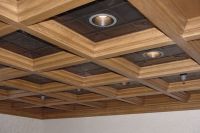 Dřevěné kazetové stropy3