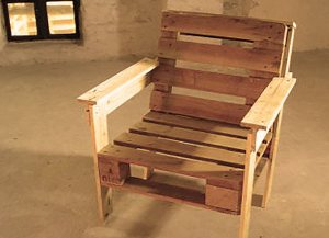 Dřevěná židle vlastním rukama7