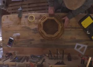 DIY drewniany żyrandol15