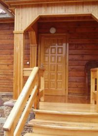 дървени врати за къща8