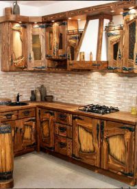 дървени фасади за кухнята9