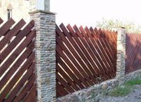Drewniany fence8