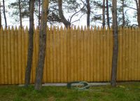 Дървени огради за вила9
