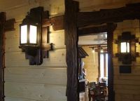 dřevěné lampy 8