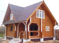 Dřevěné domy z kulatých dříví7