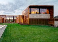 dřevěné domy v high-tech stylu 2