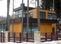 дрвене куће у високотехнолошком стилу 4