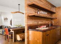 Дървена кухня3