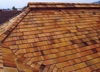 drewniany dach